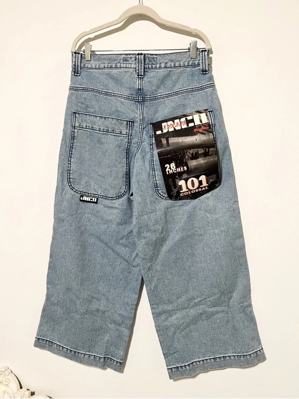 NWT JNCO Twin Cannon 101 Colossal 30 X 30 Women In Antique E